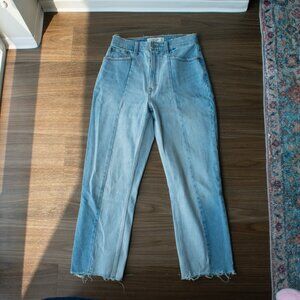 Ultra High Rise Ankle Straight Jean